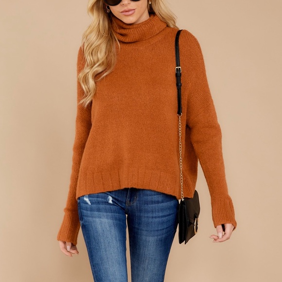 Red Dress Boutique Sweaters - Turtle neck sweater